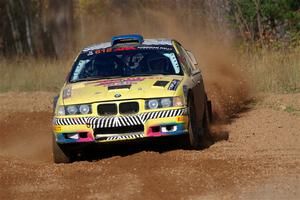 Matt Nykanen / Lars Anderson BMW 328i on SS12, Two Mile Creek II.