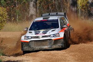 Arek Bialobrzeski / Aris Mantopoulos Chevy Sonic LS on SS12, Two Mile Creek II.