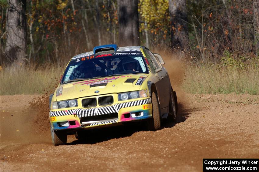 Matt Nykanen / Lars Anderson BMW 328i on SS12, Two Mile Creek II.