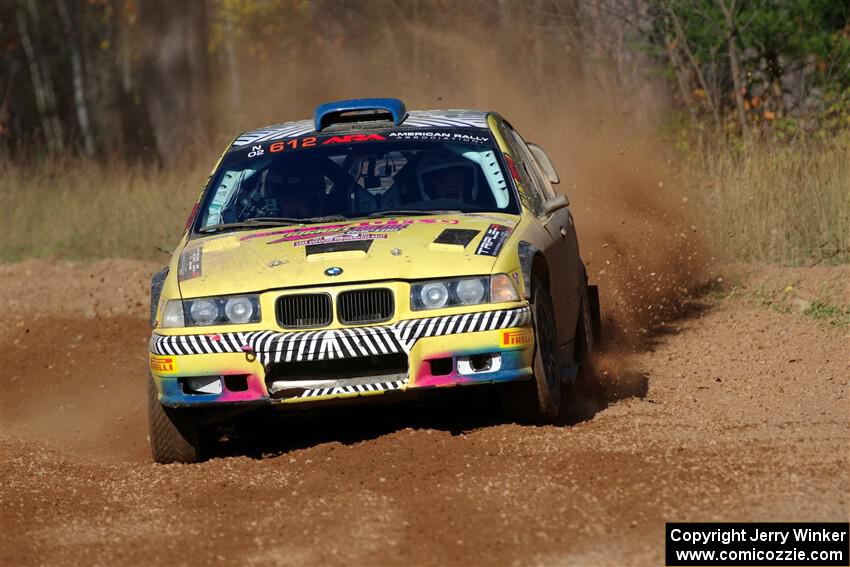 Matt Nykanen / Lars Anderson BMW 328i on SS12, Two Mile Creek II.