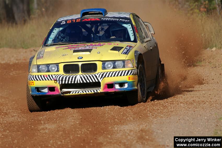 Matt Nykanen / Lars Anderson BMW 328i on SS12, Two Mile Creek II.