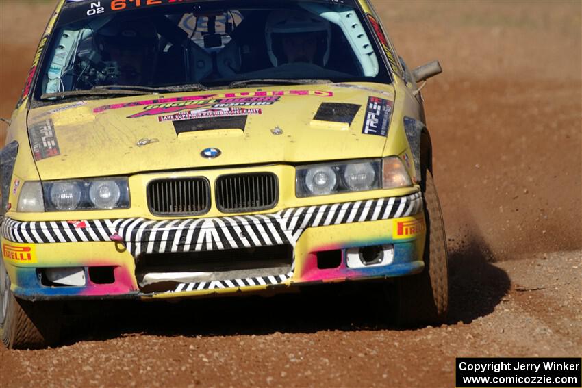 Matt Nykanen / Lars Anderson BMW 328i on SS12, Two Mile Creek II.