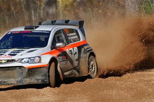 Arek Bialobrzeski / Aris Mantopoulos Chevy Sonic LS on SS12, Two Mile Creek II.