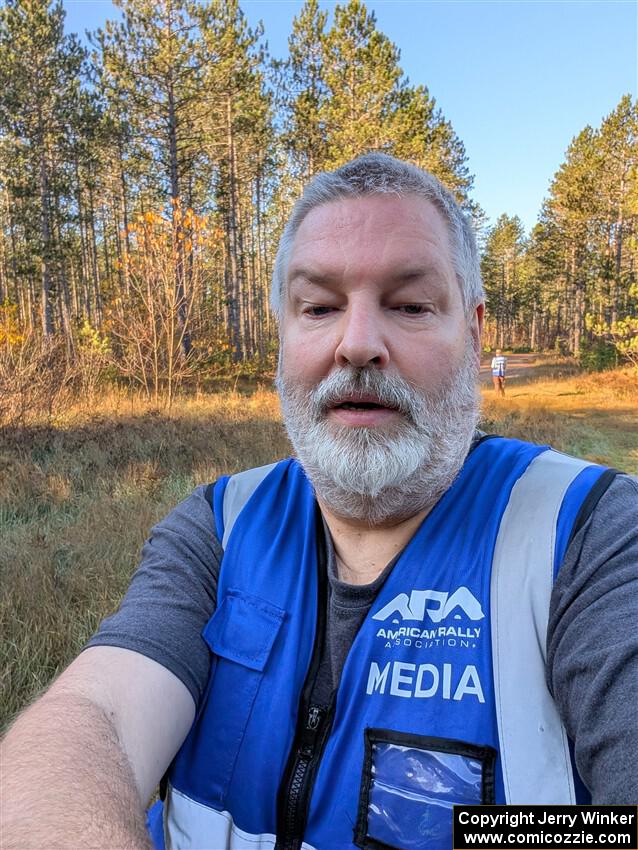 65 degree weather and warming before the start of SS9, Two Mile Creek I.