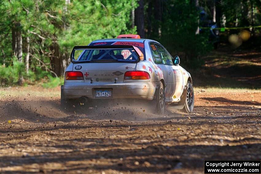 Richard Donovan / Greg Donovan Subaru Impreza on SS12, Two Mile Creek II.