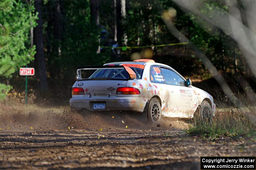 Richard Donovan / Greg Donovan Subaru Impreza on SS12, Two Mile Creek II.