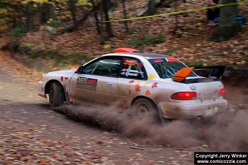 Richard Donovan / Greg Donovan Subaru Impreza on SS15, Mount Marquette.