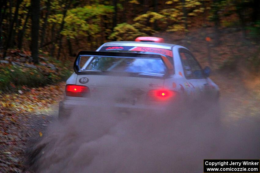 Richard Donovan / Greg Donovan Subaru Impreza on SS15, Mount Marquette.