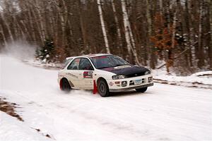 Aidan Hicks / John Hicks Subaru Impreza Wagon on SS1, Nemadji Trail East I.