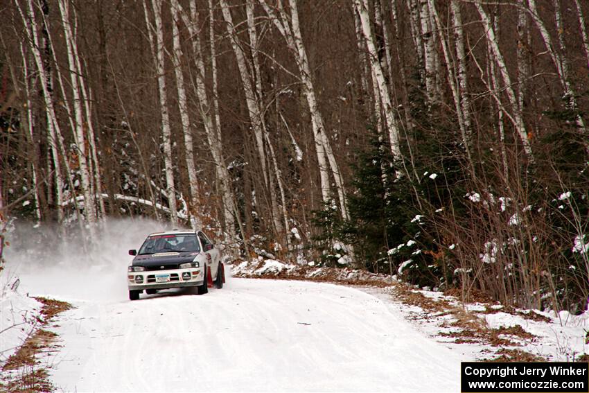 Aidan Hicks / John Hicks Subaru Impreza Wagon on SS1, Nemadji Trail East I.
