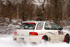 Aidan Hicks / John Hicks Subaru Impreza Wagon on SS1, Nemadji Trail East I.