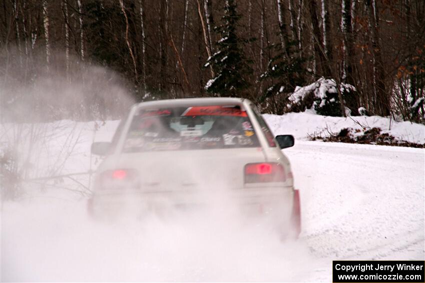 Aidan Hicks / John Hicks Subaru Impreza Wagon on SS1, Nemadji Trail East I.