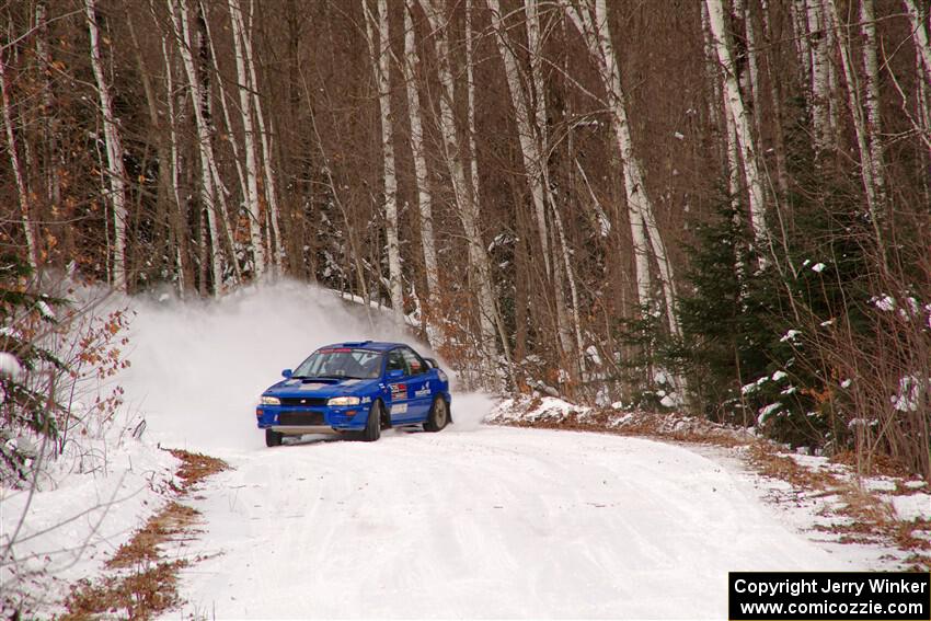 Connor Himes / Elliot Prusi Subaru Impreza on SS1, Nemadji Trail East I.