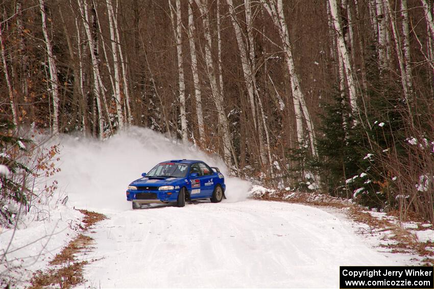 Connor Himes / Elliot Prusi Subaru Impreza on SS1, Nemadji Trail East I.