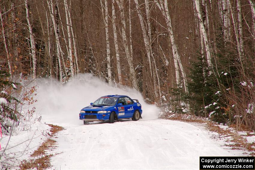 Connor Himes / Elliot Prusi Subaru Impreza on SS1, Nemadji Trail East I.