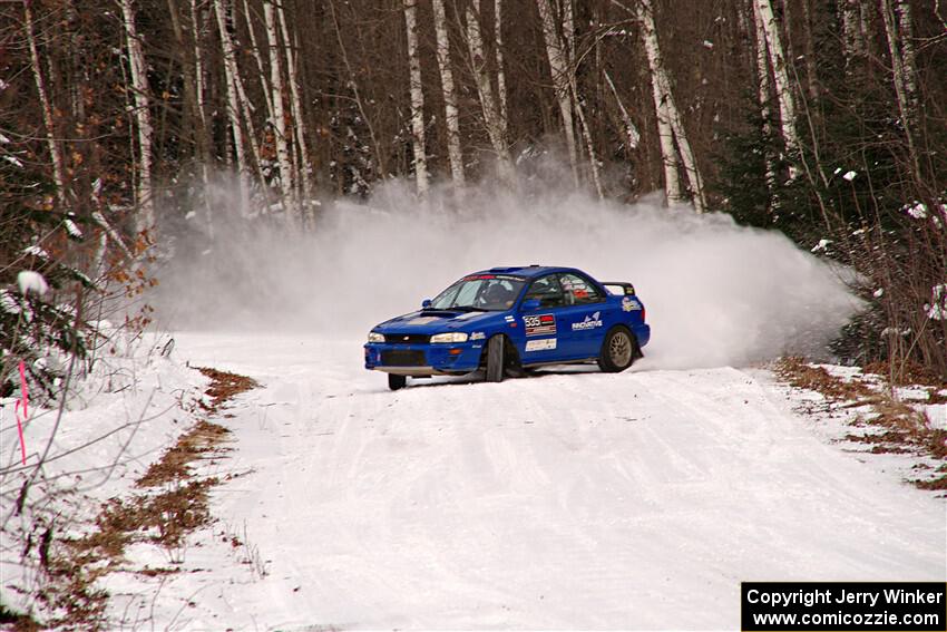 Connor Himes / Elliot Prusi Subaru Impreza on SS1, Nemadji Trail East I.