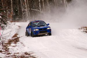 Connor Himes / Elliot Prusi Subaru Impreza on SS1, Nemadji Trail East I.