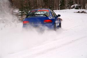 Connor Himes / Elliot Prusi Subaru Impreza on SS1, Nemadji Trail East I.