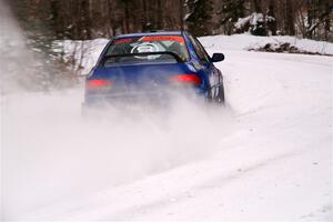 Connor Himes / Elliot Prusi Subaru Impreza on SS1, Nemadji Trail East I.