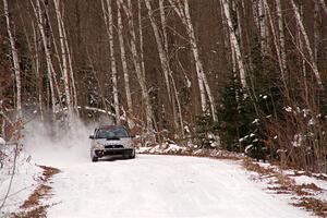Peter Farrow / Jackson Sedivy Subaru WRX on SS1, Nemadji Trail East I.