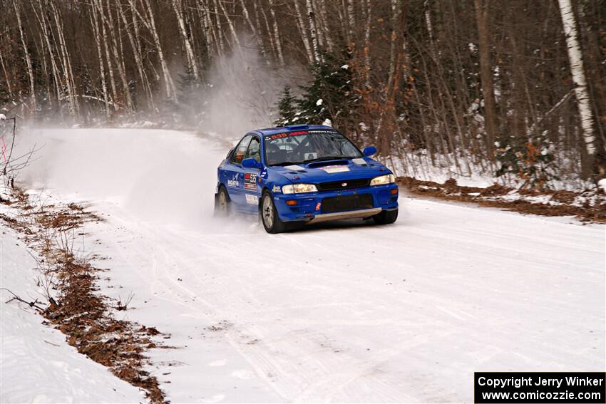 Connor Himes / Elliot Prusi Subaru Impreza on SS1, Nemadji Trail East I.