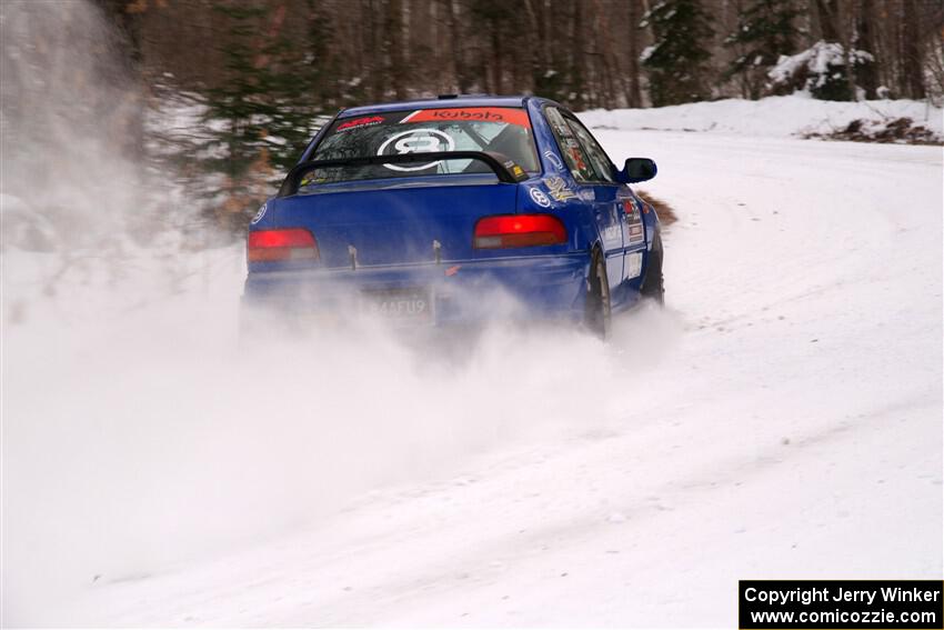 Connor Himes / Elliot Prusi Subaru Impreza on SS1, Nemadji Trail East I.