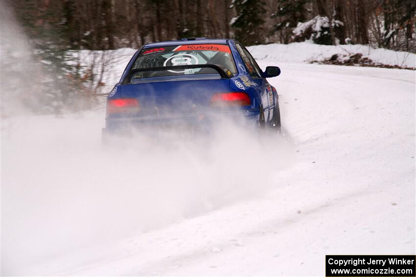 Connor Himes / Elliot Prusi Subaru Impreza on SS1, Nemadji Trail East I.