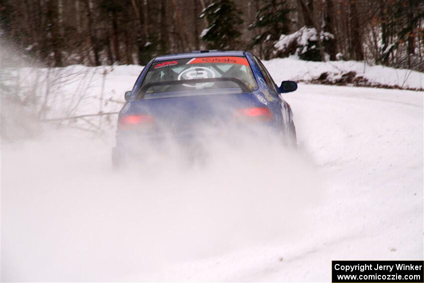 Connor Himes / Elliot Prusi Subaru Impreza on SS1, Nemadji Trail East I.