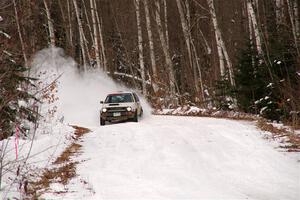 Josh Nykanen / Charlotte Himes VW GTI on SS1, Nemadji Trail East I.