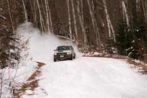 Josh Nykanen / Charlotte Himes VW GTI on SS1, Nemadji Trail East I.