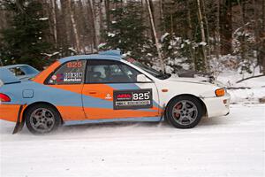 Tyler Matalas / Jake Robinson Subaru Impreza LX on SS1, Nemadji Trail East I.