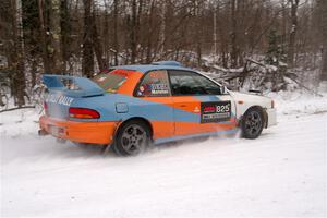 Tyler Matalas / Jake Robinson Subaru Impreza LX on SS1, Nemadji Trail East I.