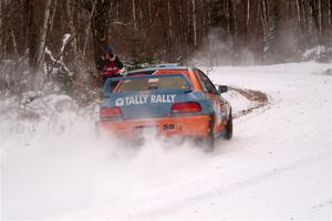 Tyler Matalas / Jake Robinson Subaru Impreza LX on SS1, Nemadji Trail East I.