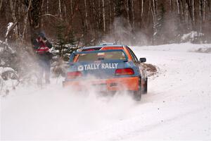 Tyler Matalas / Jake Robinson Subaru Impreza LX on SS1, Nemadji Trail East I.