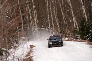 Matt James / Jackie James Subaru Impreza on SS1, Nemadji Trail East I.