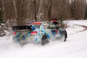 Matt James / Jackie James Subaru Impreza on SS1, Nemadji Trail East I.