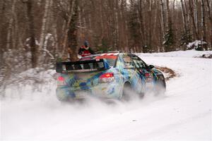 Matt James / Jackie James Subaru Impreza on SS1, Nemadji Trail East I.