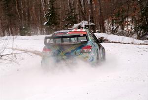 Matt James / Jackie James Subaru Impreza on SS1, Nemadji Trail East I.
