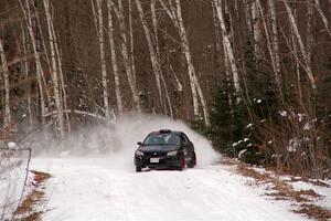 Jonah Becken / Peyton Reece Subaru Impreza 2.5i on SS1, Nemadji Trail East I.