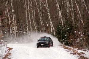 Jonah Becken / Peyton Reece Subaru Impreza 2.5i on SS1, Nemadji Trail East I.