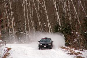Jonah Becken / Peyton Reece Subaru Impreza 2.5i on SS1, Nemadji Trail East I.