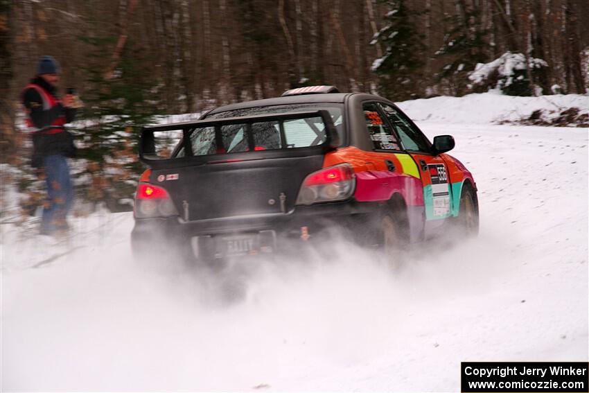 Colin Gleason / Marc Gutenberger Subaru Impreza 2.5RS on SS1, Nemadji Trail East I.