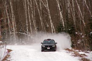 Jonah Becken / Peyton Reece Subaru Impreza 2.5i on SS1, Nemadji Trail East I.
