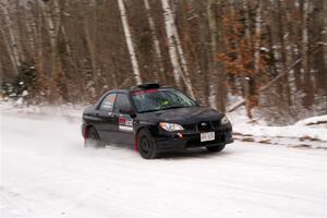 Jonah Becken / Peyton Reece Subaru Impreza 2.5i on SS1, Nemadji Trail East I.