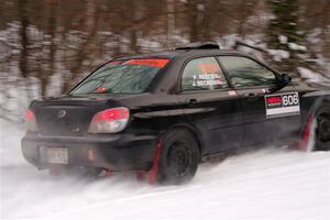 Jonah Becken / Peyton Reece Subaru Impreza 2.5i on SS1, Nemadji Trail East I.
