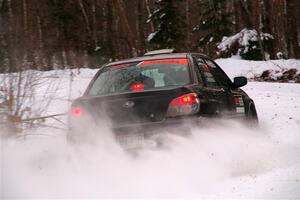 Jonah Becken / Peyton Reece Subaru Impreza 2.5i on SS1, Nemadji Trail East I.