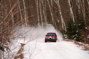 Nino Ortega / Peyton Goldenstein VW GTI on SS1, Nemadji Trail East I.