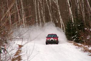 Nino Ortega / Peyton Goldenstein VW GTI on SS1, Nemadji Trail East I.