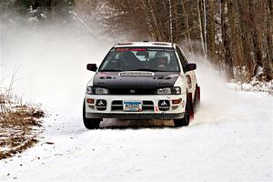 Aidan Hicks / John Hicks Subaru Impreza Wagon on SS2, Nemadji Trail West I.