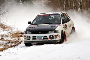 Aidan Hicks / John Hicks Subaru Impreza Wagon on SS2, Nemadji Trail West I.